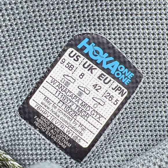 Hoka One One Anacapa 2 Mid GTX Hiking Shoe Boots Trellis Mist Green Women US 9.5 - Picture 13 of 13